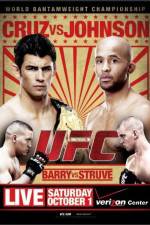 Watch UFC on Versus 6 Cruz vs Johnson Watch123movies